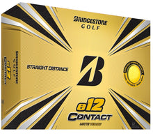 Cargar imagen en el visor de la galería, Balles de golf Bridgestone - E12 Contact Matte x12 Jaunes - Horslimits - balles de golf
