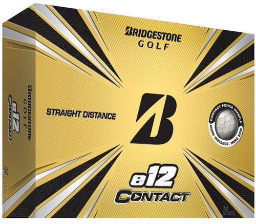 Balles de golf Bridgestone - E12 Contact x12 Blanc - Horslimits - balles de golf