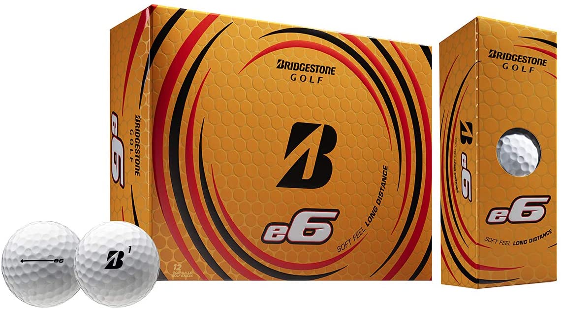 Balles de golf Bridgestone - E6 Soft x12 Blanc - Horslimits - balles de golf