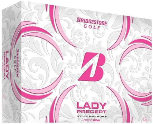 Balles de golf Bridgestone - Lady Precept x12 Rose - Horslimits - balles de golf