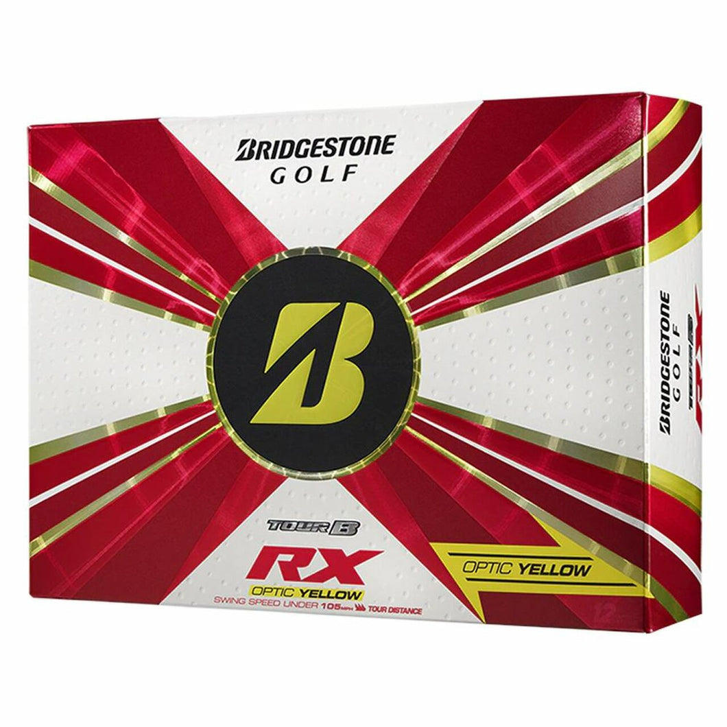 Balles de golf Bridgestone - Tour B RX x12 Jaune - Horslimits - balles de golf