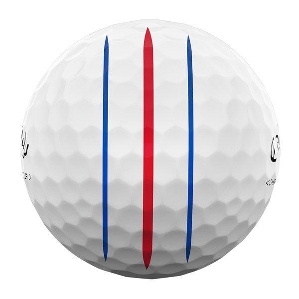 Balles de golf Callaway - Chrome Soft Tour Triple Track logotées x12 Blanc - Horslimits - balles de golf