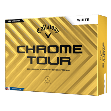 Balles de golf Callaway - Chrome Soft Tour x12 Blanc - Horslimits - balles de golf