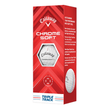 Charger l&#39;image dans la galerie, Balles de golf Callaway - Chrome Soft Triple track x12 Blanc - Horslimits - balles de golf
