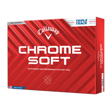Charger l&#39;image dans la galerie, Balles de golf Callaway - Chrome Soft Triple track x12 Blanc - Horslimits - balles de golf
