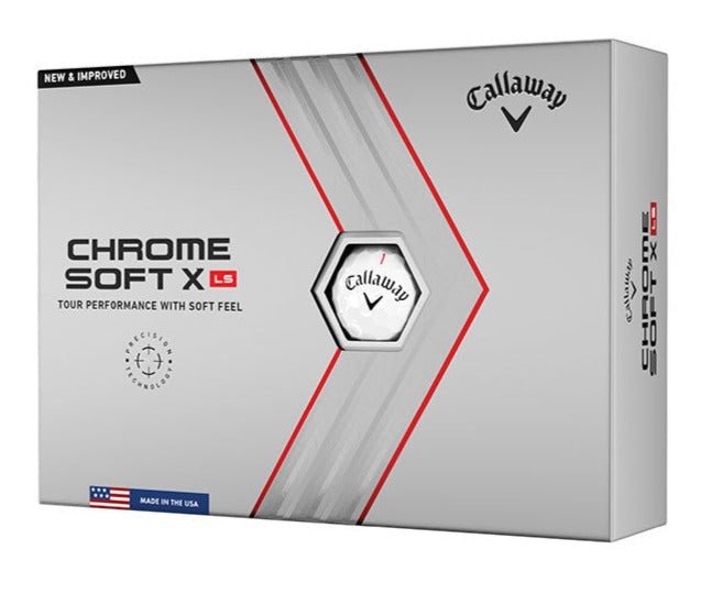 Balles de golf Callaway - Chrome Soft X Low Spin x12 Blanc - Horslimits - balles de golf