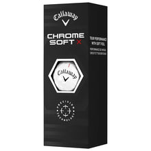 Charger l&#39;image dans la galerie, Balles de golf Callaway - Chrome Soft X x12 Blanc - Horslimits - balles de golf
