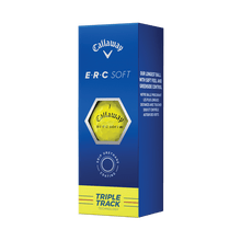 Charger l&#39;image dans la galerie, Balles de golf Callaway - ERC Triple Track x12 Jaune - Horslimits - balles de golf
