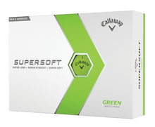 Charger l&#39;image dans la galerie, Balles de golf Callaway - Supersoft Matte x12 Vert - Horslimits - balles de golf
