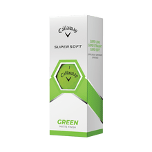 Charger l&#39;image dans la galerie, Balles de golf Callaway - Supersoft Matte x12 Vert - Horslimits - balles de golf
