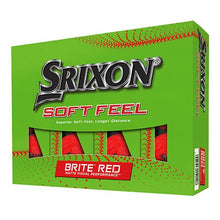 Charger l&#39;image dans la galerie, Balles de golf Srixon - Soft Feel Brite Mate x12 Rouge - Horslimits - balles de golf
