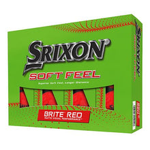 Cargar imagen en el visor de la galería, Balles de golf Srixon - Soft Feel Brite Mate x12 Rouge - Horslimits - balles de golf
