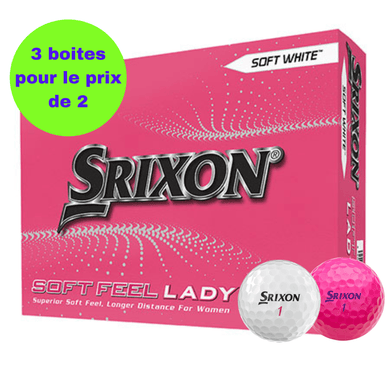 Balles de golf Srixon - Soft Feel Lady - x12 - Horslimits - balles de golf