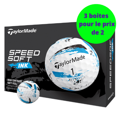 Balles de golf Taylormade - Speed soft Ink x12 Bleu - Horslimits - balles de golf
