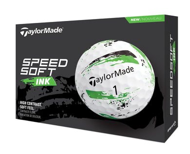 Balles de golf Taylormade - Speed soft Ink x12 Vert - Horslimits - balles de golf