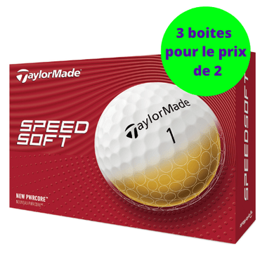 Balles de golf Taylormade - Speed soft x12 Blanc - Horslimits - balles de golf