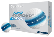 Cargar imagen en el visor de la galería, Balles de golf Taylormade - Tour Response Stripe x12 Bleu - Horslimits - balles de golf
