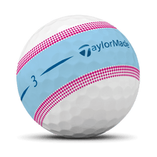 Charger l&#39;image dans la galerie, Balles de golf Taylormade - Tour Response Stripe x12 Bleu / Rose - Horslimits - balles de golf
