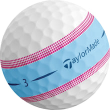 Charger l&#39;image dans la galerie, Balles de golf Taylormade - Tour Response Stripe x12 Bleu / Rose - Horslimits - balles de golf
