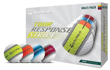Charger l&#39;image dans la galerie, Balles de golf Taylormade - Tour Response Stripe x12 Multicolore - Horslimits - balles de golf

