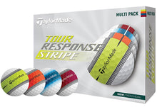 Charger l&#39;image dans la galerie, Balles de golf Taylormade - Tour Response Stripe x12 Multicolore - Horslimits - balles de golf
