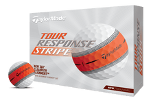Charger l&#39;image dans la galerie, Balles de golf Taylormade - Tour Response Stripe x12 Orange - Horslimits - balles de golf
