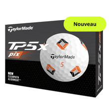 Charger l&#39;image dans la galerie, Balles de golf Taylormade - TP5 X PIX x12 Blanc - Horslimits - balles de golf
