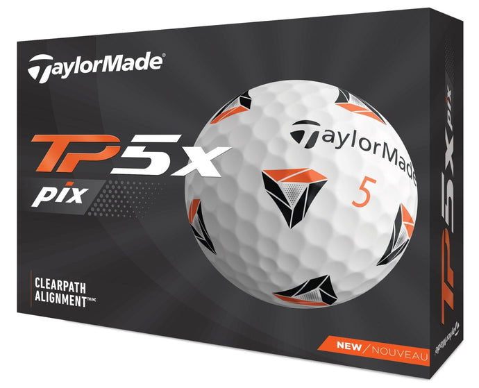 Balles de golf Taylormade - TP5 X PIX x12 Blanc - Horslimits - balles de golf