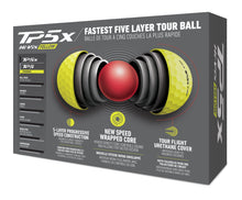 Cargar imagen en el visor de la galería, Balles de golf Taylormade - TP5 X x12 Jaune - Horslimits - balles de golf

