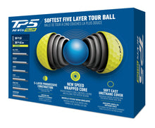 Charger l&#39;image dans la galerie, Balles de golf Taylormade - TP5 x12 Jaune - Horslimits - balles de golf
