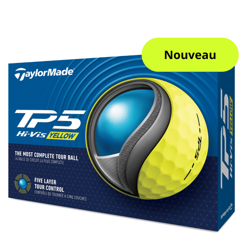 Balles de golf Taylormade - TP5 x12 Jaune - Horslimits - balles de golf
