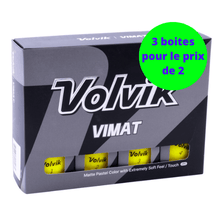 Charger l&#39;image dans la galerie, Balles de golf Volvik -Vimat x12 Jaune - Horslimits - balles de golf
