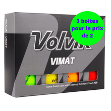 Cargar imagen en el visor de la galería, Balles de golf Volvik -Vimat x12 Multicolore - Horslimits - balles de golf
