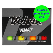 Cargar imagen en el visor de la galería, Balles de golf Volvik -Vimat x12 Multicolore - Horslimits - balles de golf
