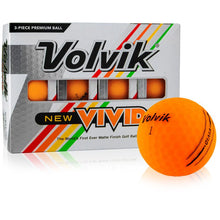 Cargar imagen en el visor de la galería, Balles de golf Volvik -Vivid Matte x12 Orange - Horslimits - balles de golf
