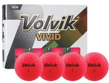 Charger l&#39;image dans la galerie, Balles de golf Volvik -Vivid Matte x12 Rose - Horslimits - balles de golf
