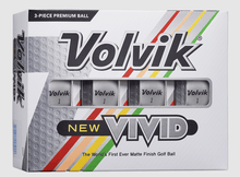 Cargar imagen en el visor de la galería, Balles de golf Volvik -Vivid x12 Blanc - Horslimits - balles de golf
