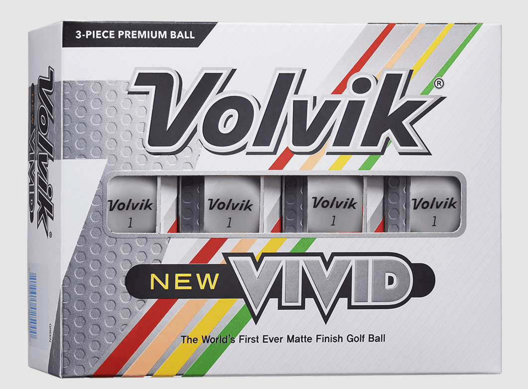 Balles de golf Volvik -Vivid x12 Blanc - Horslimits - balles de golf