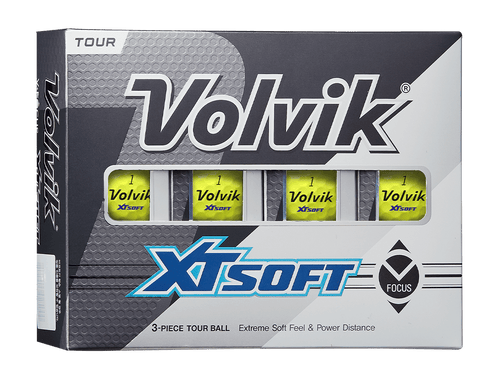 Balles de golf Volvik -XT Soft x12 Jaune - Horslimits - balles de golf