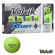 Cargar imagen en el visor de la galería, Balles de golf Volvik -XT Soft x12 Vert - Horslimits - balles de golf
