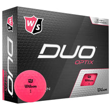 Charger l&#39;image dans la galerie, Balles de golf Wilson - Duo Soft Optix x12 Rose - Horslimits - balles de golf
