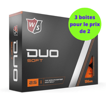 Charger l&#39;image dans la galerie, Balles de golf Wilson - Duo Soft+ x12 Orange - Horslimits - balles de golf
