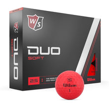 Cargar imagen en el visor de la galería, Balles de golf Wilson - Duo Soft+ x12 Rouge - Horslimits - balles de golf
