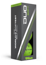 Cargar imagen en el visor de la galería, Balles de golf Wilson - Duo Soft+ x12 Vert - Horslimits - balles de golf
