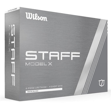 Balles de golf Wilson Staff - Staff model X x12 Blanc - Horslimits - balles de golf