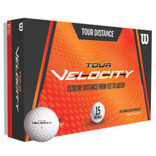 Cargar imagen en el visor de la galería, Balles de golf Wilson - Tour Velocity Distance x15 Blanc - Horslimits - balles de golf
