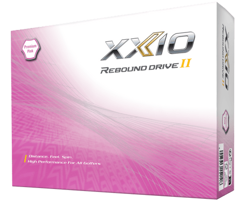Balles de Golf XXIO Rebound Drive X12 Blanc / Rose - Horslimits - balles de golf