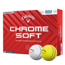 Charger l&#39;image dans la galerie, Callaway - 12 Boites Chrome Soft triple track Logotées - Horslimits - balles de golf
