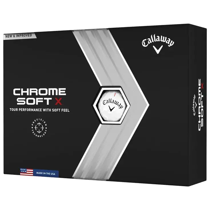 Callaway -  12 Boites Chrome Soft X logotées
