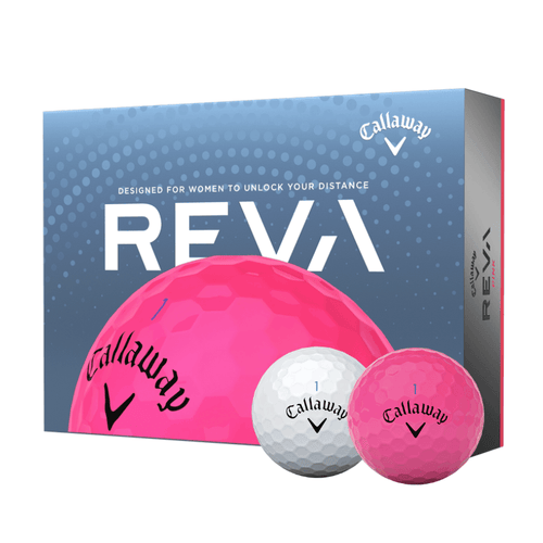 Callaway - 12 Boites Reva rose logotées - Horslimits - balles de golf